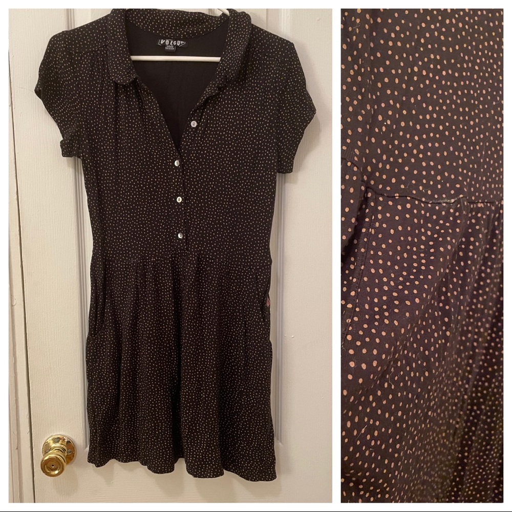 Volcom Collared Mini Dress